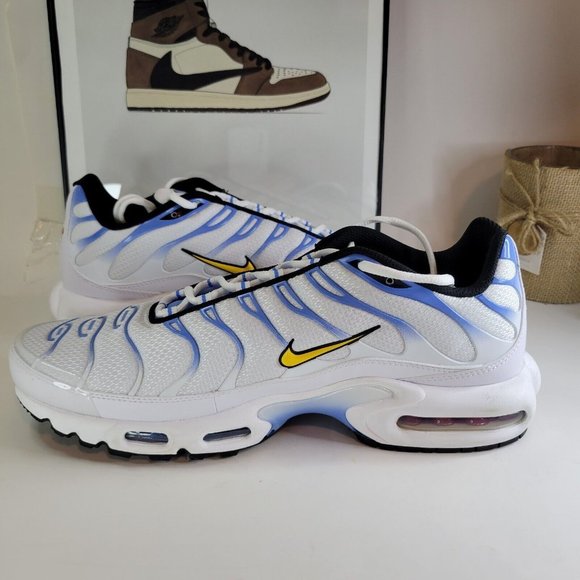 Nike Air Max Plus Low White University Blue Sneaker DM0032-101 Men\'s Size 12 main image 4